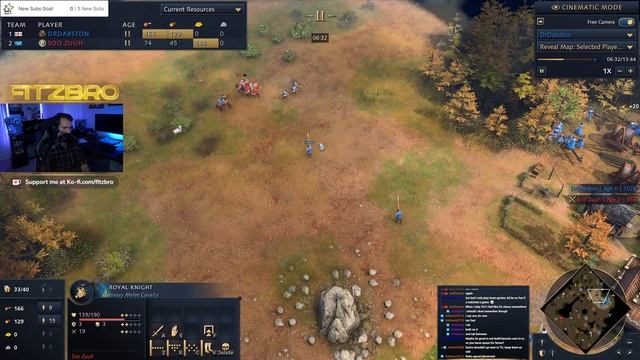 AoE4 - Coaching English vs French | Strategy Tips смотреть онлайн