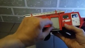 Автомобиль пожарно-спасательный на базе Урала. Действующая модель в масштабе 1:25