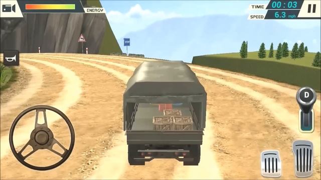 Offroad Army Truck Driver : Truck Driving Game #truck games #army truck racing #best gameplay смотреть онлайн