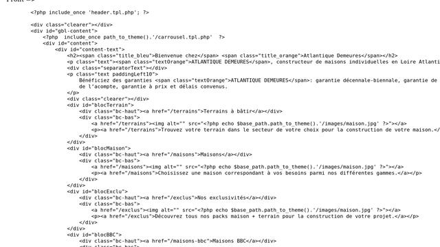 Drupal: Not display page with meta - front.tpl.php смотреть онлайн