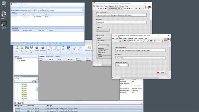 OPC UA Server Simulator смотреть онлайн