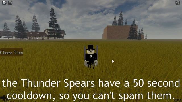 HOW TO USE THUNDERSPEARS IN TYPICAL TITAN SHIFTING GAME смотреть онлайн