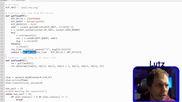 Real time clock sync over WiFi - Pi Pico w - in 6 Minutes смотреть онлайн