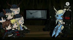 Реакция Как приручить дракона на Характеристики Годзиллы+Тихоокеанский Рубеж| httyd react|Gacha clu