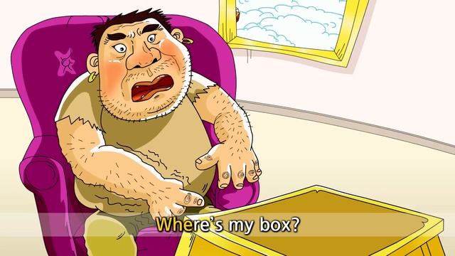 Jack and the Beanstalk - Where's my box? (In/On/Under) - Fairy Tale story for Kids смотреть онлайн