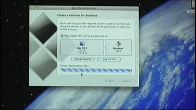 Installing Windows on Macbook Pro 13 inch Bootcamp tutorial Part 1 смотреть онлайн