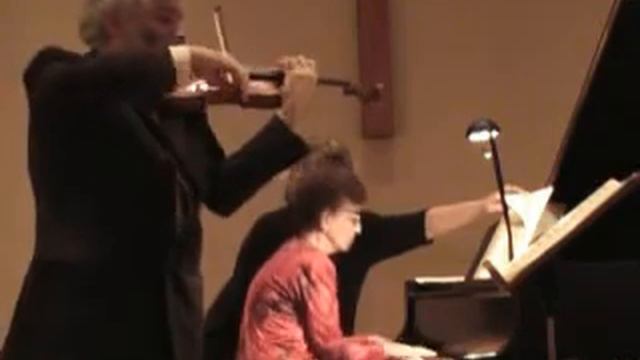 DANIEL ZISMAN, violin - Sonata N°1 (G.Fauré): I.Allergro mol смотреть онлайн