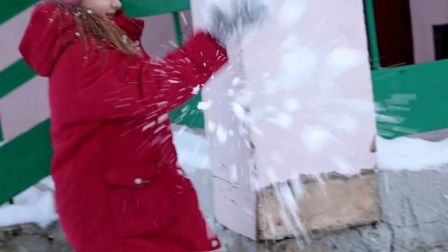 Видео портрет. Я Зимой на улице смотреть онлайн