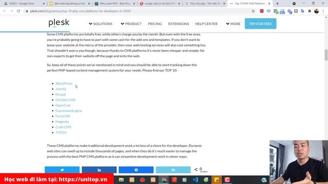 Có nên Học lập trình web với Php, đây là câu trả lời | Unitop.vn смотреть онлайн