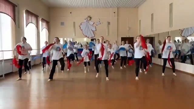 Флешмоб образцового детского коллектива "Россияночка" смотреть онлайн