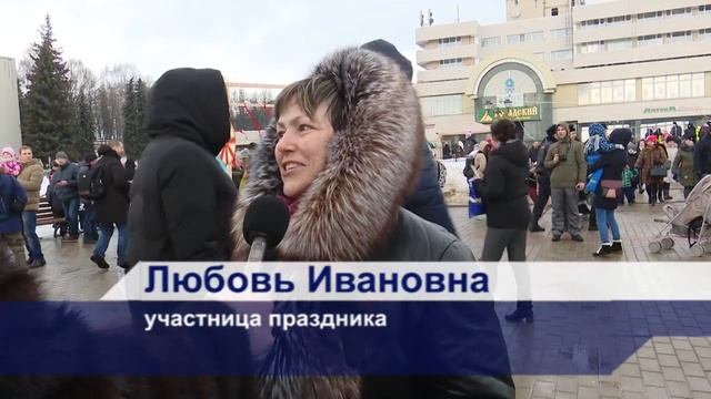 Широкая Масленица на Советской площади смотреть онлайн