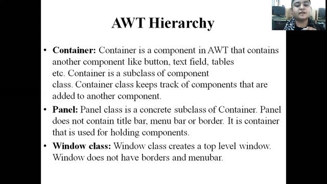 AWT Hierarchy смотреть онлайн