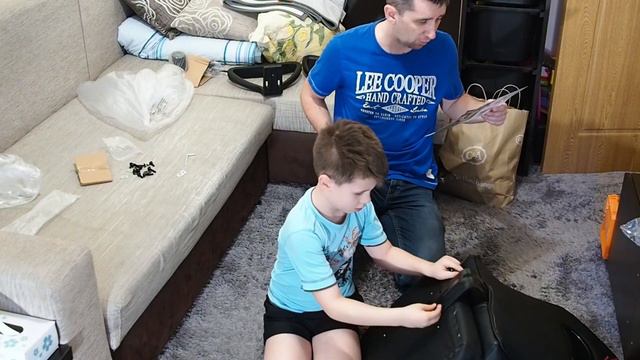 Unboxing & Assembly: Trust GXT 702 Ryon Junior - Gaming chair / romana смотреть онлайн