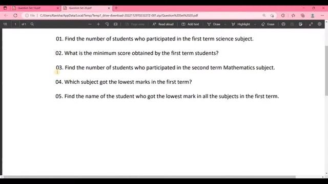 Data Base Task 20 |Use SQL Functions | 1st Year | Java Institute смотреть онлайн