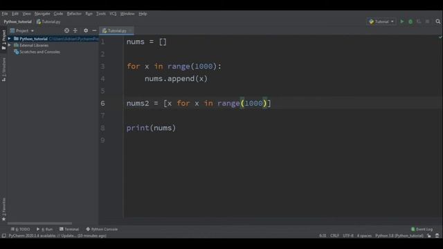 Mini-funkcje, pętla w liście - lambda, list comprehension - Poradnik Python #10 смотреть онлайн