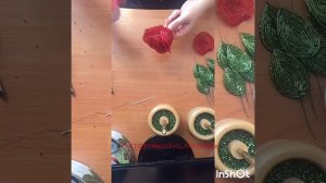 Мастер-класс .Роза из бисера