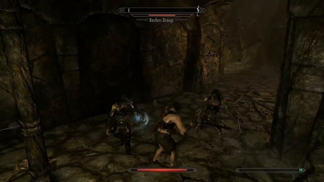 Skyrim Battles - Let's Play Skyrim - Part 9 - Ustengrav!