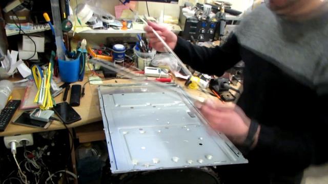 Ремонт Toshiba 32KL933R  Нет изображения, звук есть.