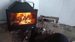 Камин с водяным контурам