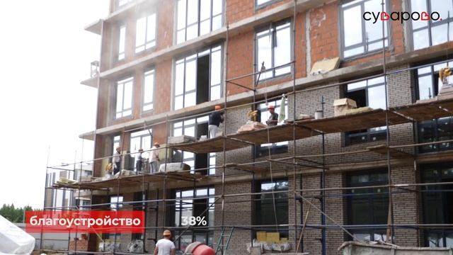 Ход строительства ЖК "Времена года" Июнь 2023 смотреть онлайн