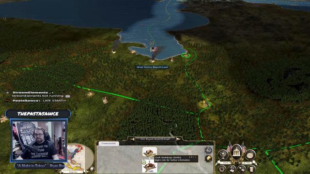 The First Sunday Stream! After Lunch with Pasta - Total War: Empire Darth Mod - USA Campaign смотреть онлайн