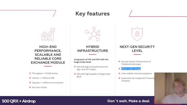 ICO Qurrex - гибридная криптовалютная биржа смотреть онлайн