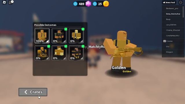 Огурчик открыл последний золотой ящик в Tower Defense Simulator!!! | Roblox смотреть онлайн