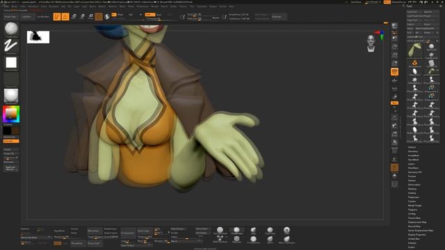 Witch | ZBrush Sculpting смотреть онлайн
