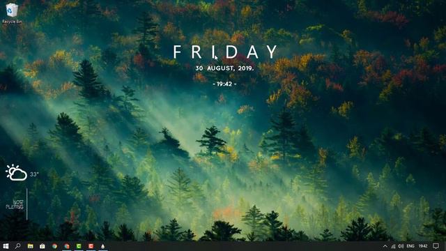 Minimal Forest Desktop Theme - How To Make Windows 10 Look Better смотреть онлайн