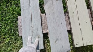 Планкен из дюймовой доски