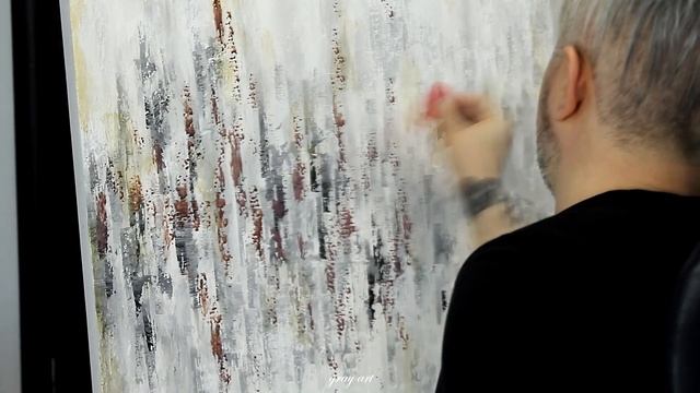 Acrylic Painting / Abstract Painting / Painting Tutorial