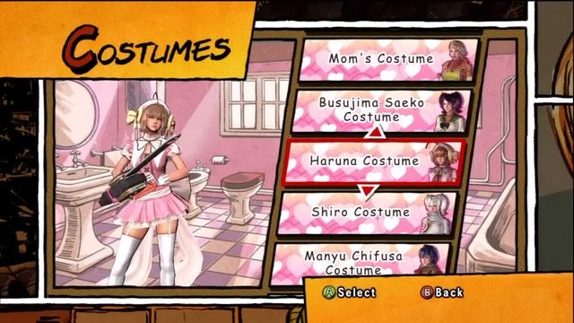 Lollipop Chainsaw All Costumes Unlocked!