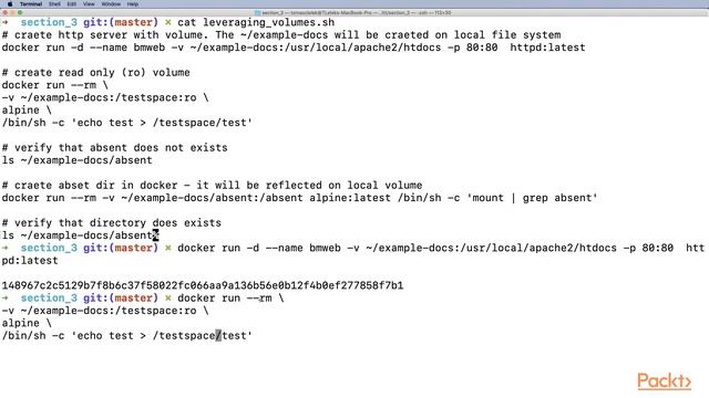 Docker:Tips Tricks & Techniques: Leveraging Volumes with Docker Containers | packtpub.com смотреть онлайн
