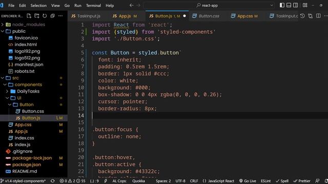 ReactJS - Styled Component - Scoped CSS || Hindi || Coding Scenes смотреть онлайн