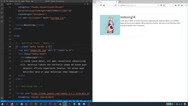 #BOOTSTRAP DERSLERİ 29 - Media смотреть онлайн