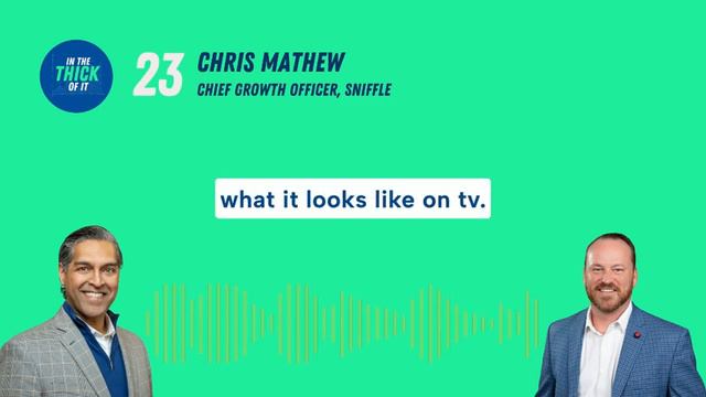 Chris Mathew: Chief Growth Officer, Sniffle смотреть онлайн
