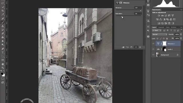 Уроки Фотошоп. Винтажная ретро-фотография смотреть онлайн