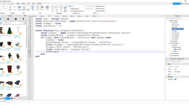 How to Make a Dropper in Roblox Studio 3 - Buying New Droppers смотреть онлайн