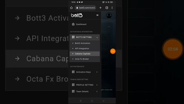 how to connect cabana capital account with bott3 | How to fill API Bott3 | Bott3 robot trading смотреть онлайн