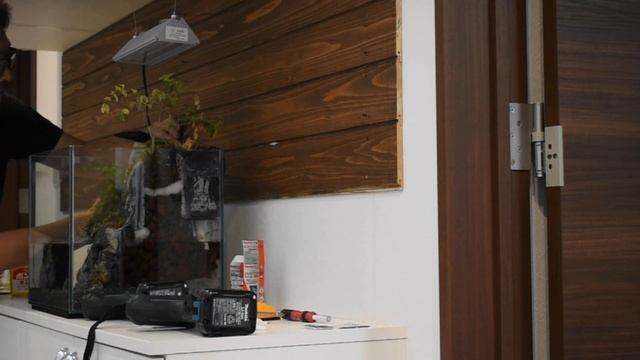 【DIY / 下駄箱カスタム / 水槽台】下駄箱をカスタムしておしゃれな水槽台に！ смотреть онлайн