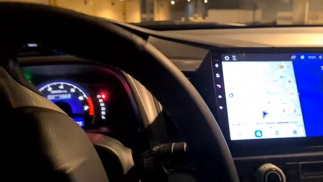 Продаю 8 цивик 4d гибрид чёрного цвета 2008