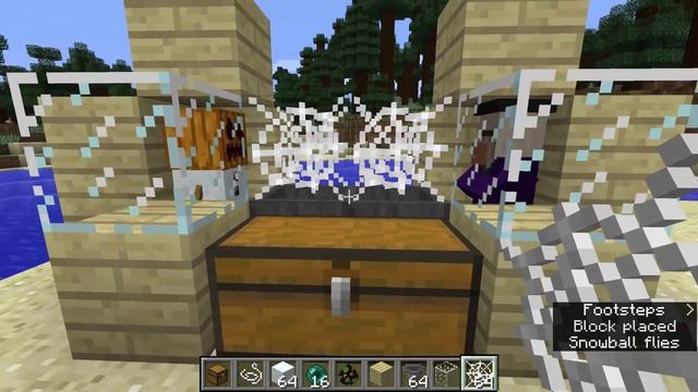 Minecraft 1.9 Snapshot 15w49 - Infinite Snow and Harming Splash Potions смотреть онлайн