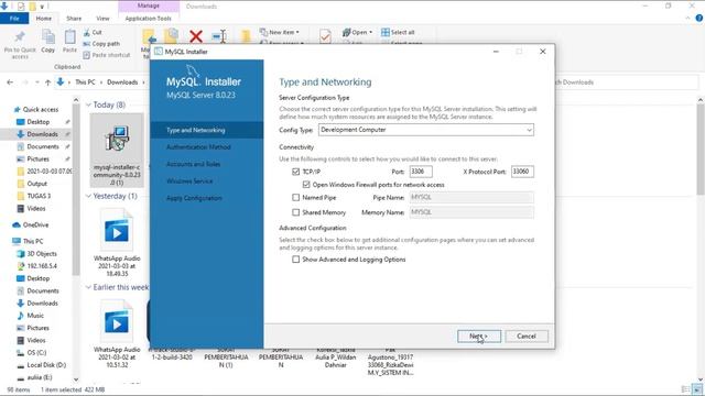 CARA MENGINSTALL MYSQL SERVER PADA WINDOWS TERBARU смотреть онлайн