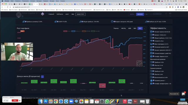 Чтение и оценка результатов криптовалютного трейдинга. Разбор сервиса Equite. смотреть онлайн