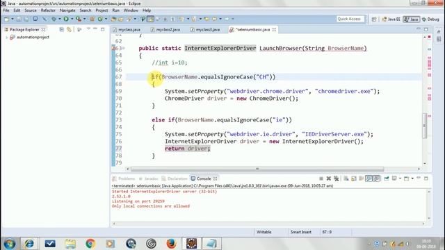Selenium Tutorial 3: Selenium Web Driver (Part 01) | Automation Testing | Introduction to Selenium смотреть онлайн