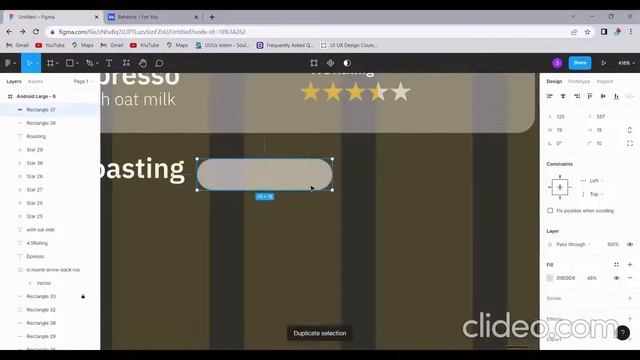 coffee app design in figma смотреть онлайн