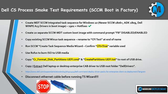 How-to Video: Dell CFI Smoke Testing Windows 10 SCCM Task Sequence смотреть онлайн