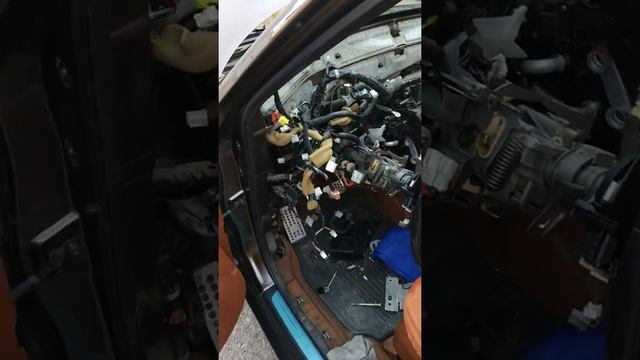 Замена радиатора печки Инфинити FX 35 смотреть онлайн