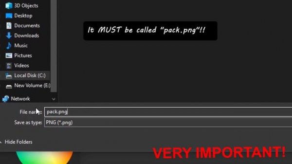 How to add a texture pack icon