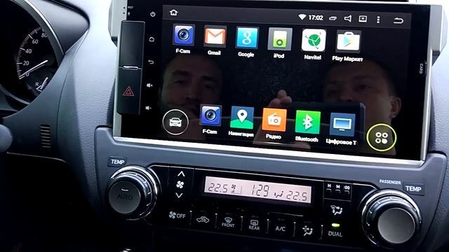 Как установить магнитолу в Toyota Prado 150  INCAR AHR-2252